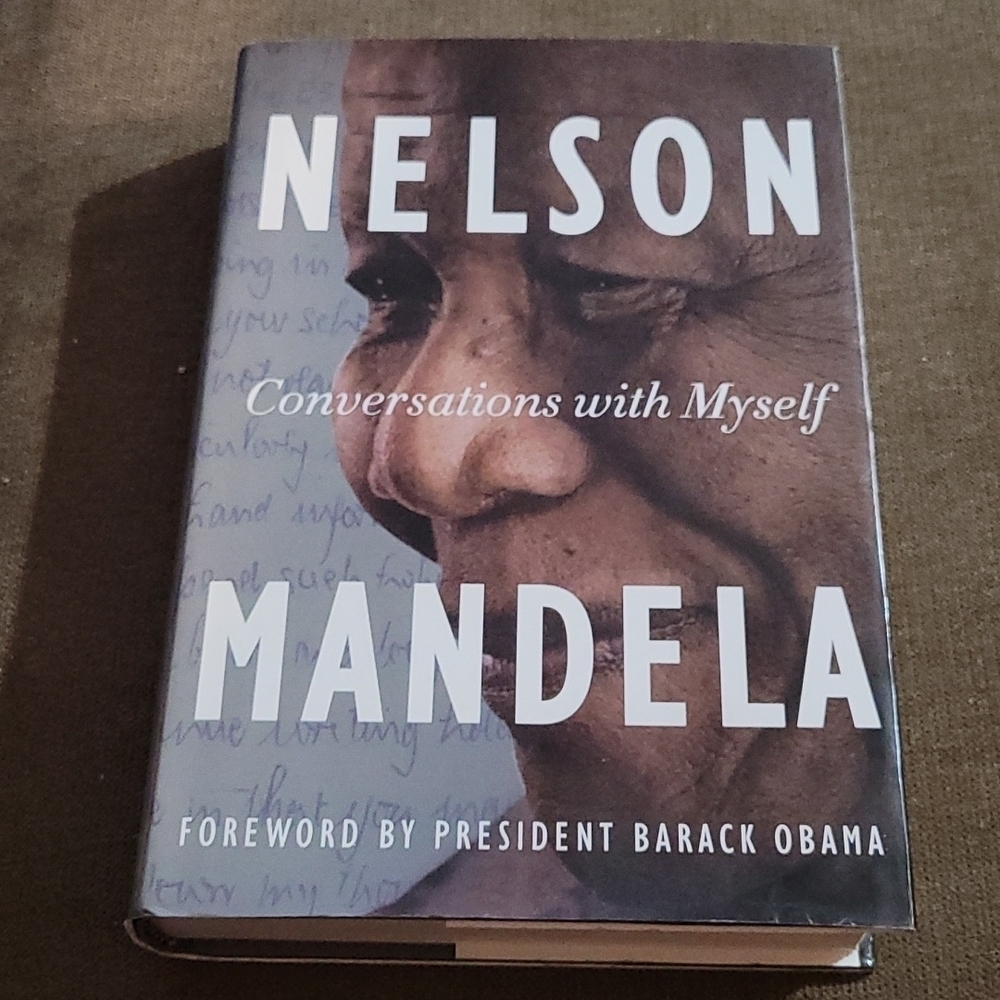 Nelson Mandela Hardcover book